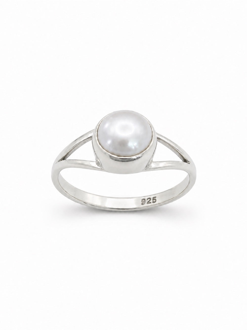 Freshwater Pearl Split Shank Ring