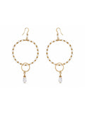 Golden Tide Drop Earrings