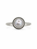 Freshwater Pearl Bubble Band Ring