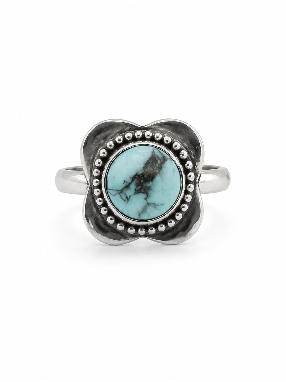 Blue Howlite Ring