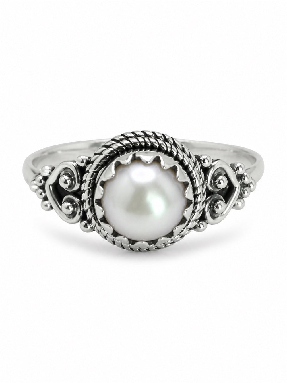 Freshwater Pearl Braided Ring