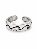 Seascape Toe Ring