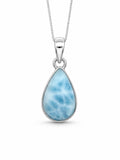 Larimar Teardrop Pendant