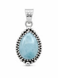 Ocean Blue Larimar Pendant