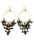 Madeira Merlot Chandelier Earrings