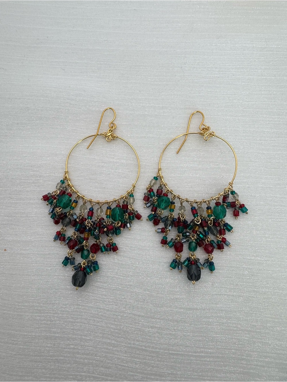 Madeira Merlot Chandelier Earrings