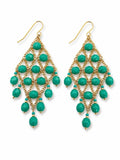 Veranda Lattice Chandelier Earrings