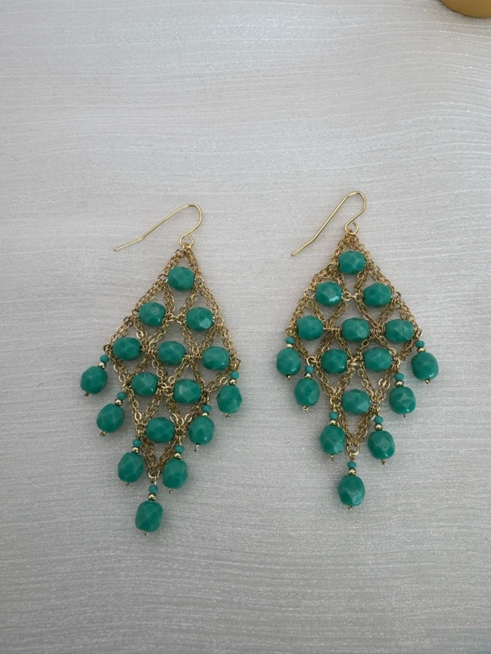 Veranda Lattice Chandelier Earrings