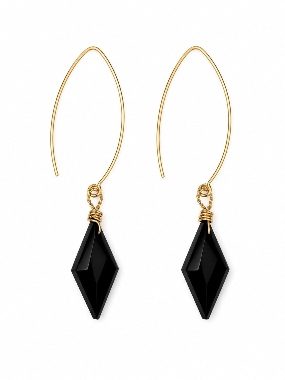 HT081 Black Onyx Hook Threaders