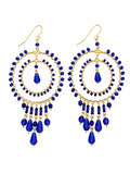 Sapphire Coast Chandelier Earrings
