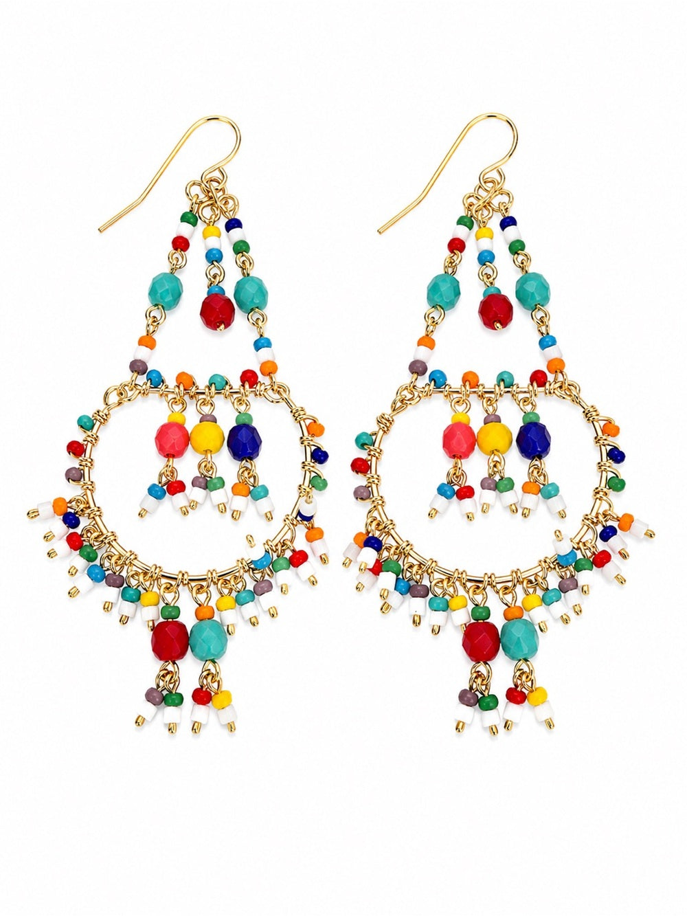 Cabana Carnival Chandelier Earrings