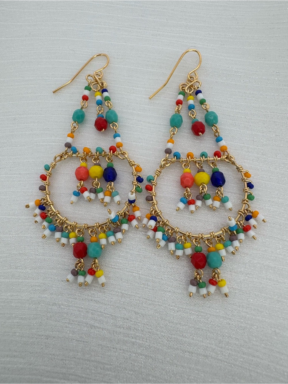 Cabana Carnival Chandelier Earrings