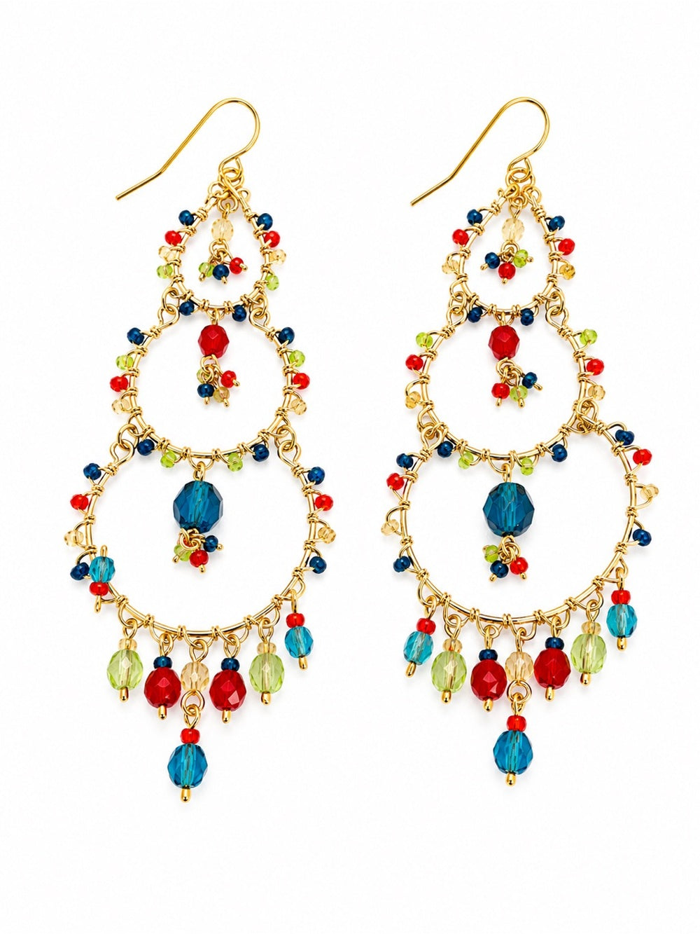 Harbor Gem Chandelier Earrings