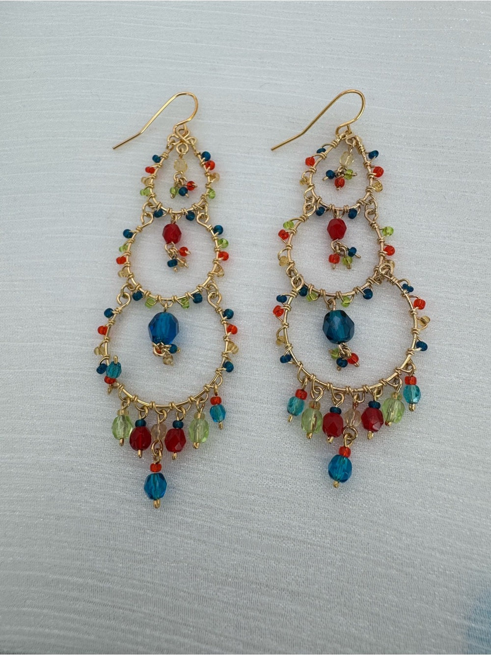 Harbor Gem Chandelier Earrings