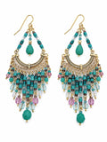 Aqua Lagoon Chandelier Earrings