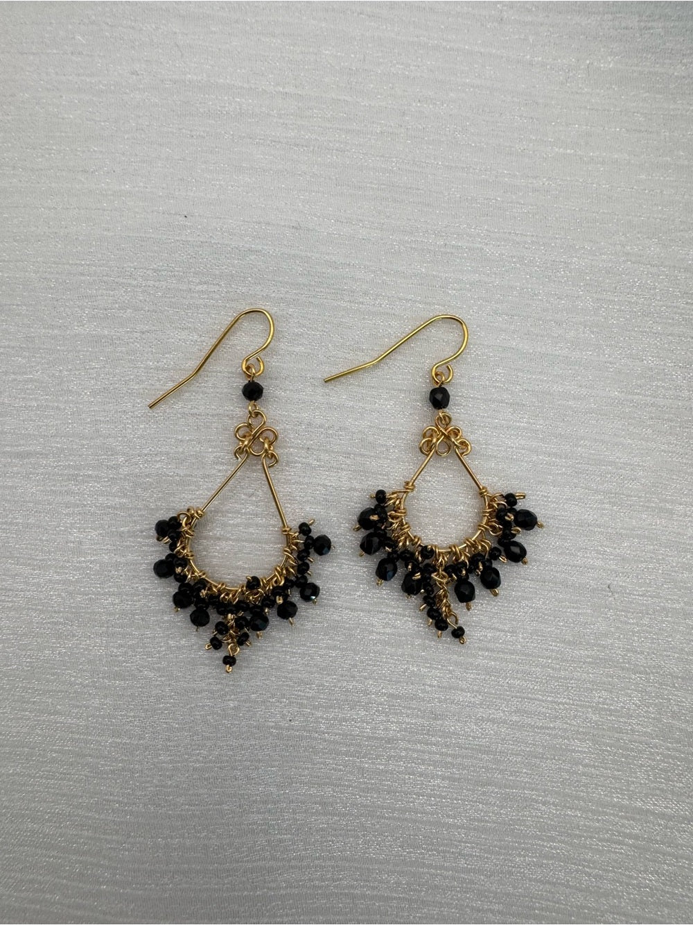 Noir Riviera Chandelier Earrings
