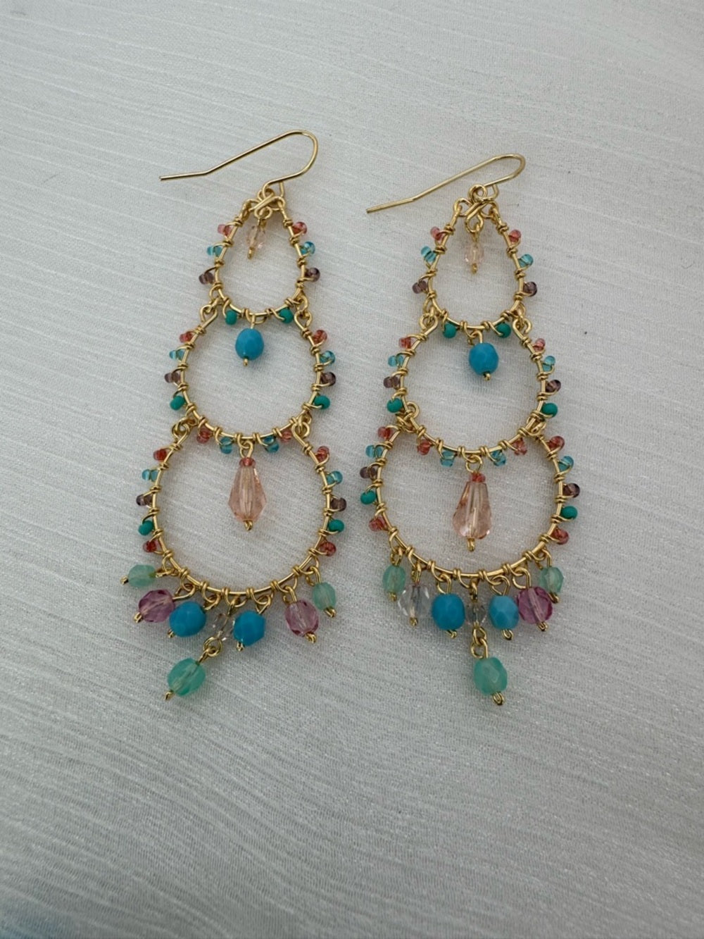 Paloma Bay Chandelier Earrings