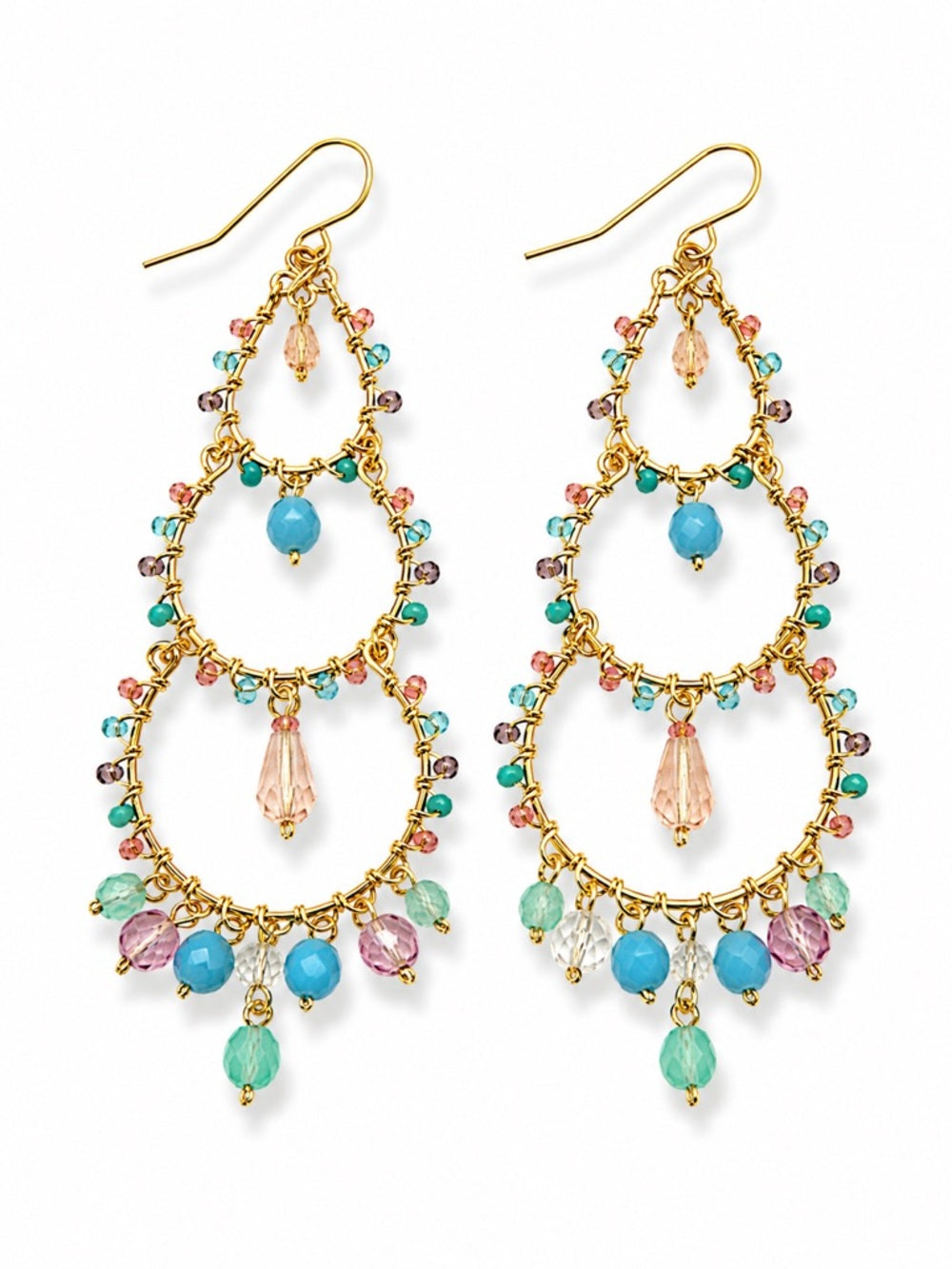 Paloma Bay Chandelier Earrings