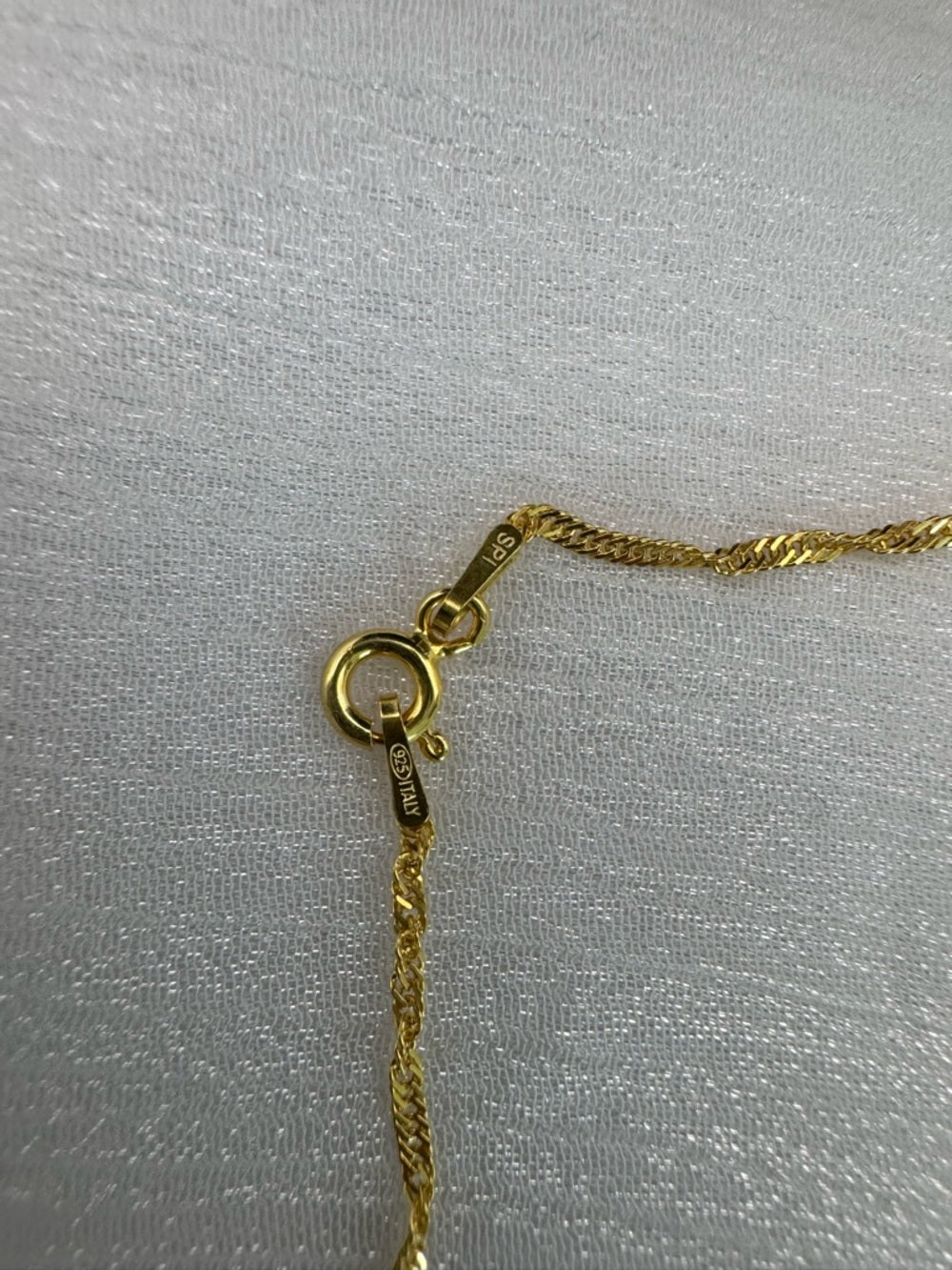 N086 Black Onyx Rectangle Gold Necklace