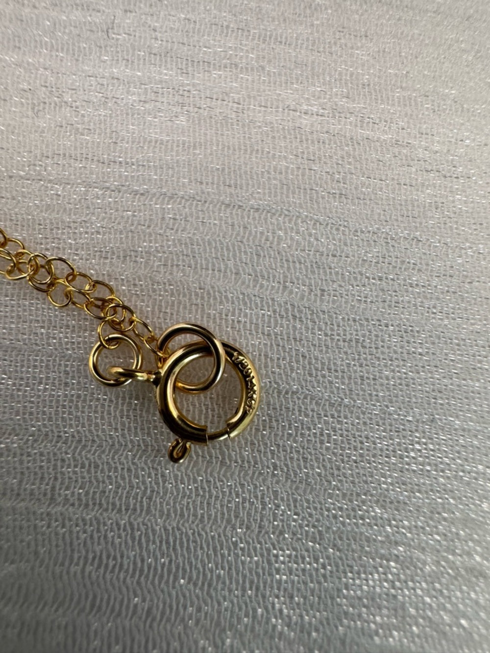 N080 Vesuvianite Gold Necklace