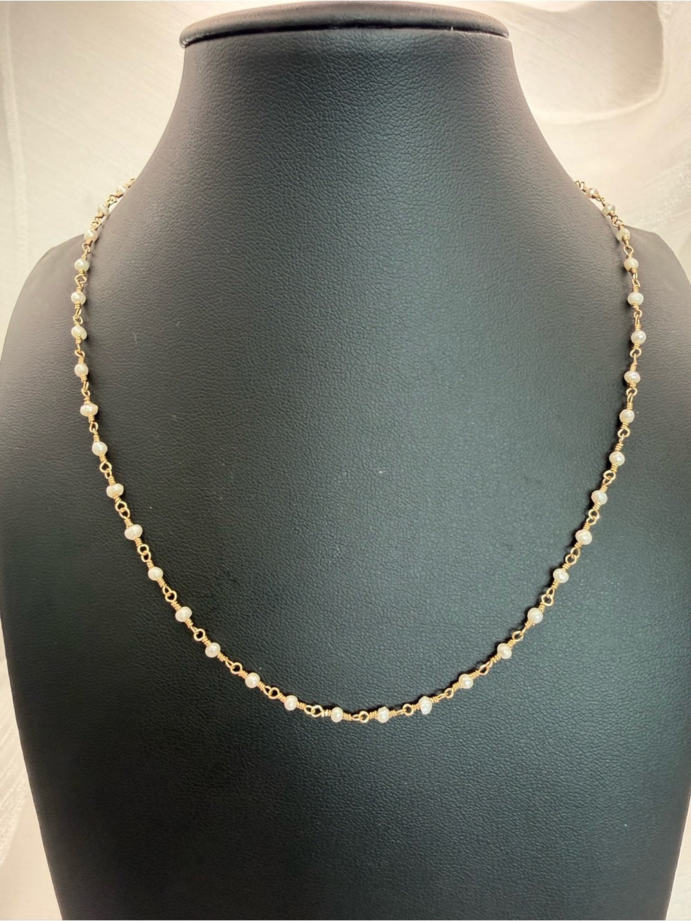 Baby Pearl Gold Filled Necklace