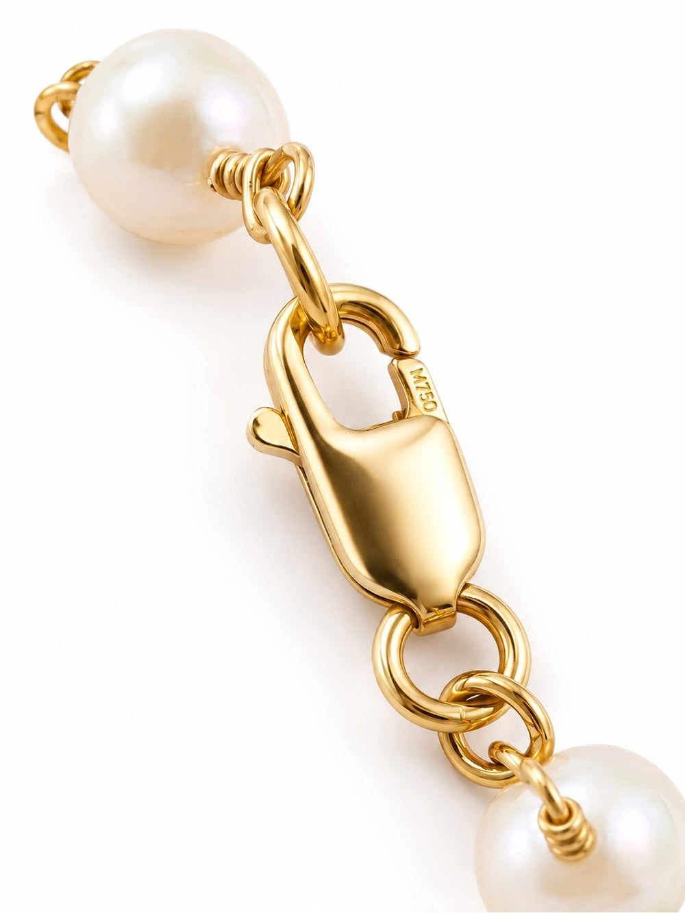 Large Pearl Gold Filled Necklace