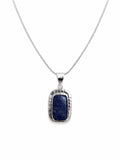 Lapis Sterling Silver Pendant