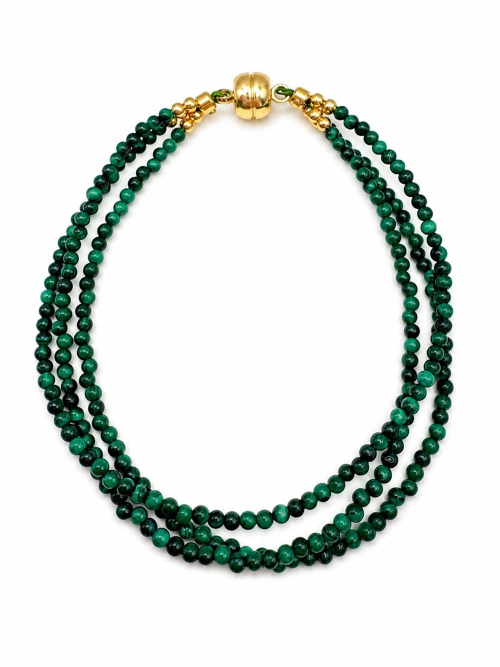 Malachite Magnetic Gemstone Bracelet