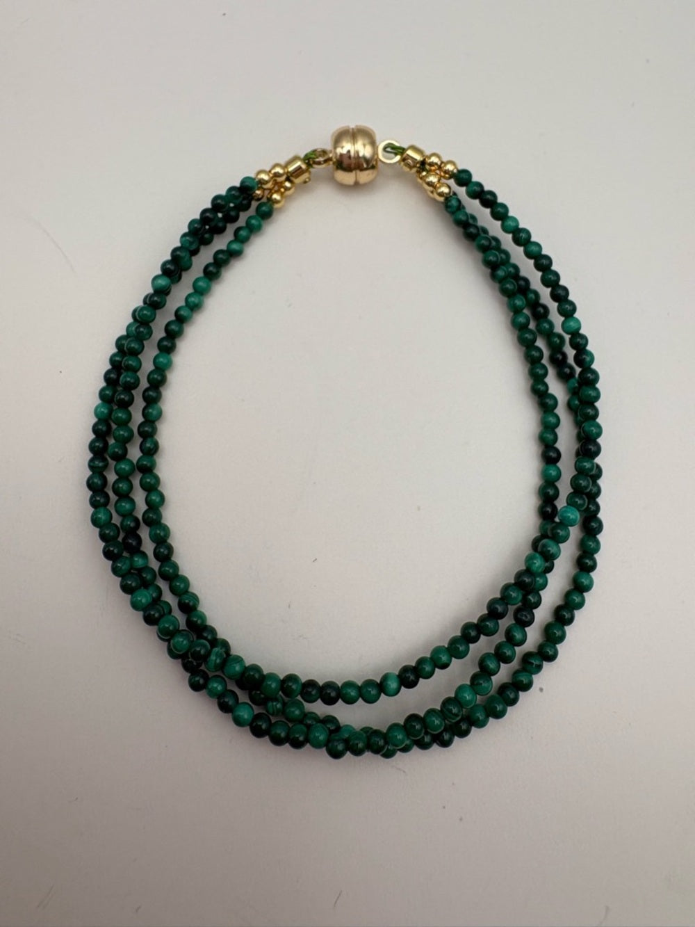 Malachite Magnetic Gemstone Bracelet