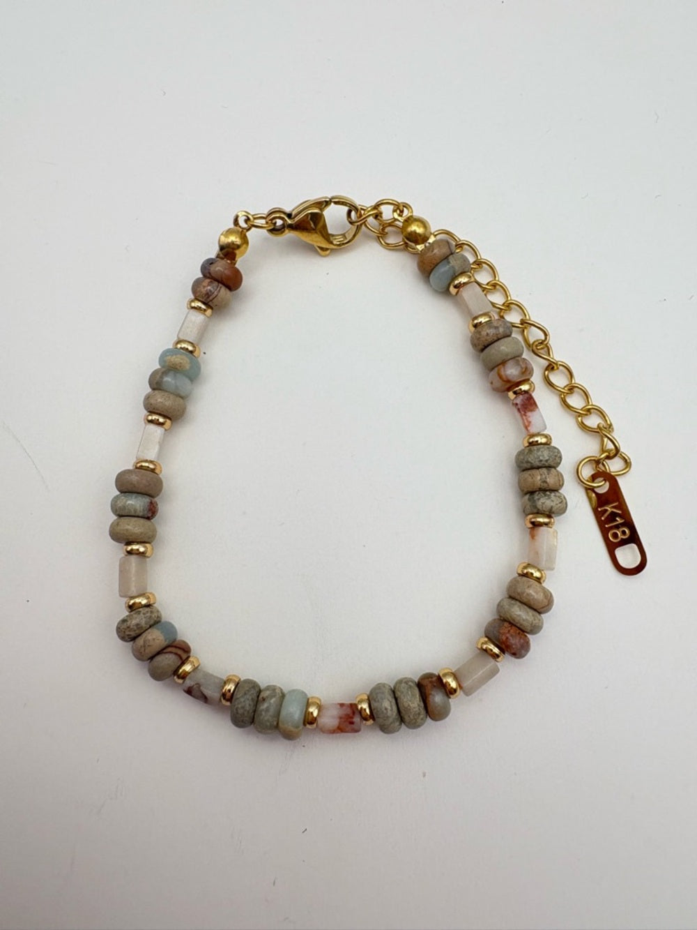 Painted Picasso Gemstone Bracelet