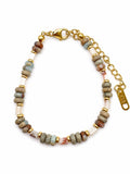 Painted Picasso Gemstone Bracelet