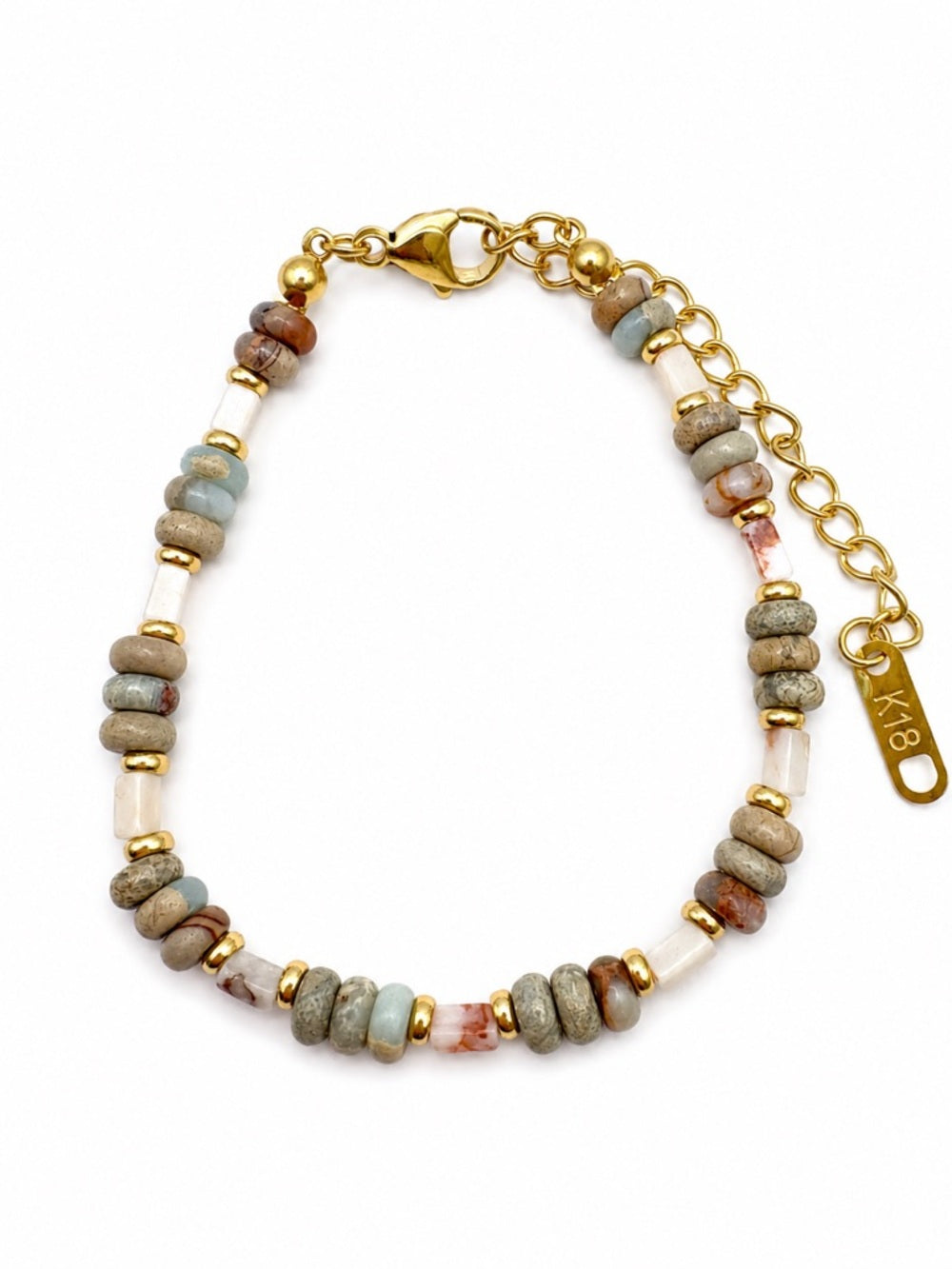 Painted Picasso Gemstone Bracelet