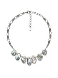 Silver Tide Pool Treasure Necklace