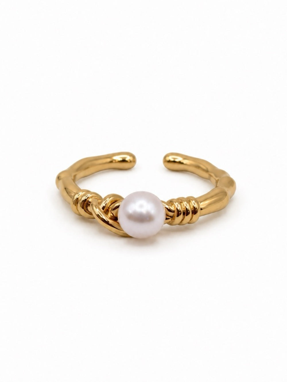 Freshwater Pearl Knot Ring