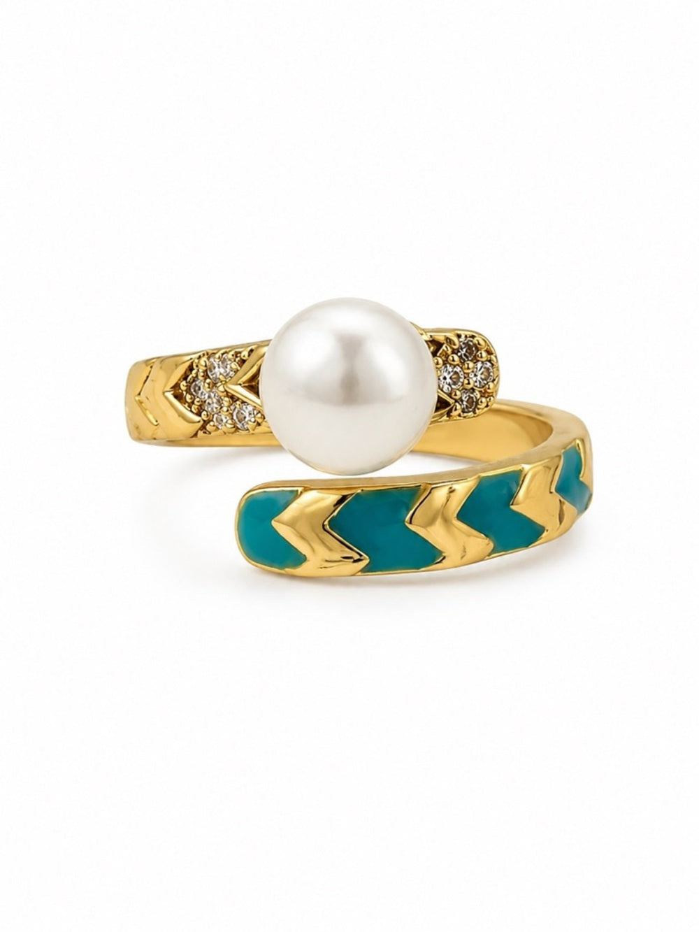 Freshwater Pearl Arrow Ring