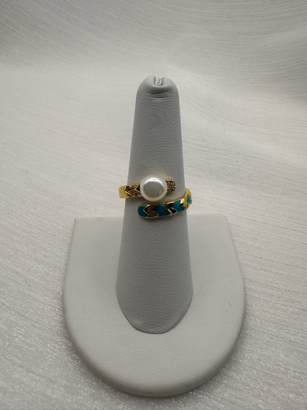 Freshwater Pearl Arrow Ring