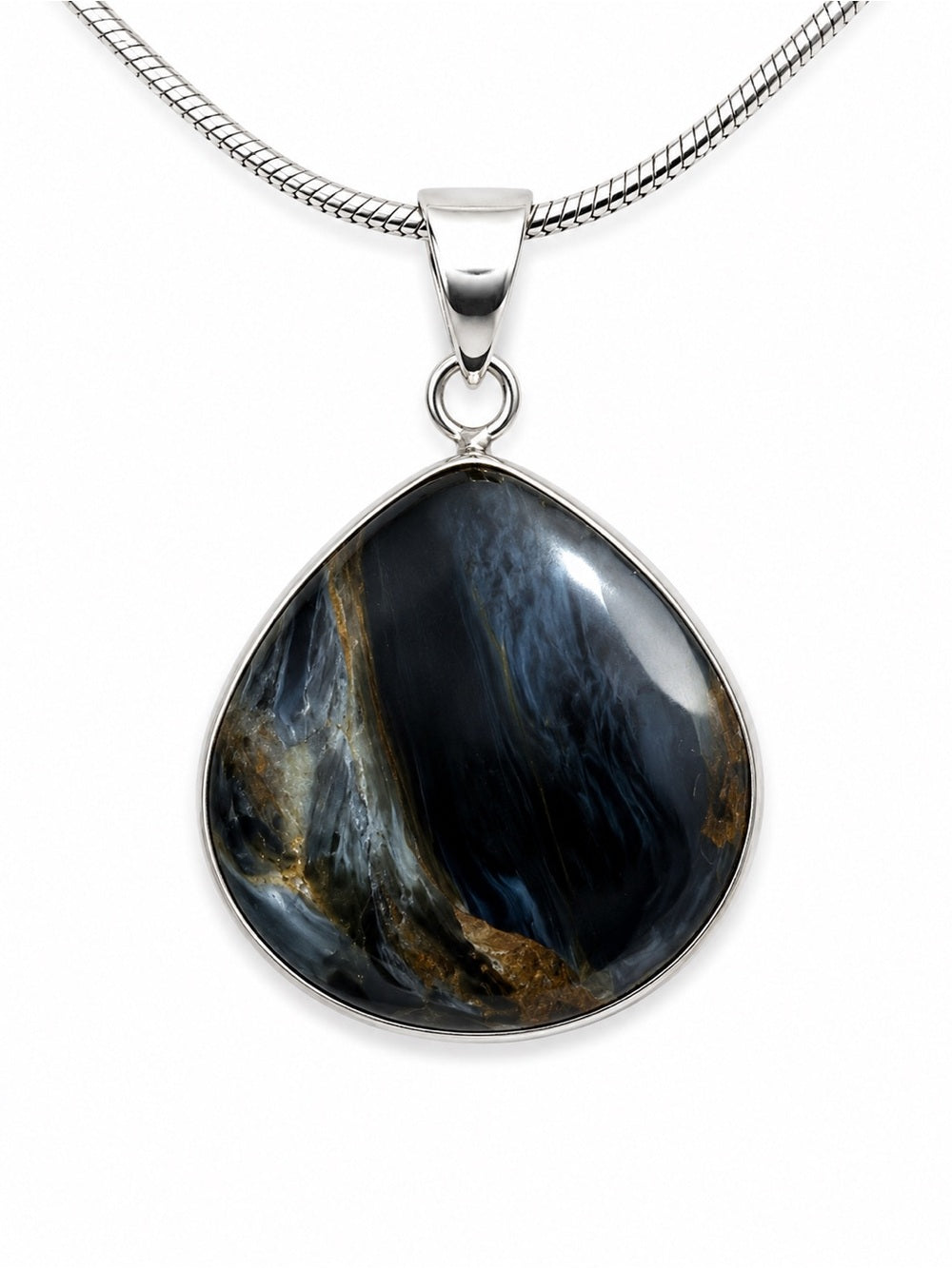 Pietersite Sterling Silver Pendant