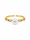 Freshwater Pearl Twist Ring