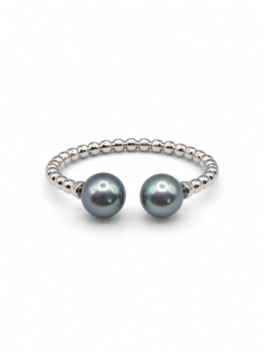 Freshwater Pearl Midnight Twist Ring