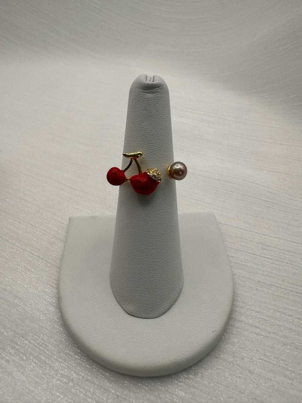 Freshwater Pearl Cherry Ring