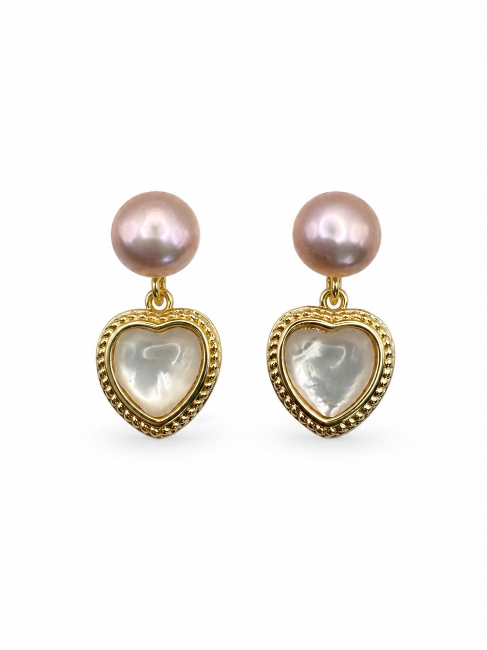 Sweetheart Pearl Earrings