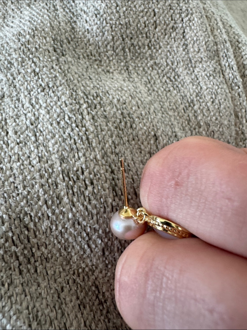 Sweetheart Pearl Earrings