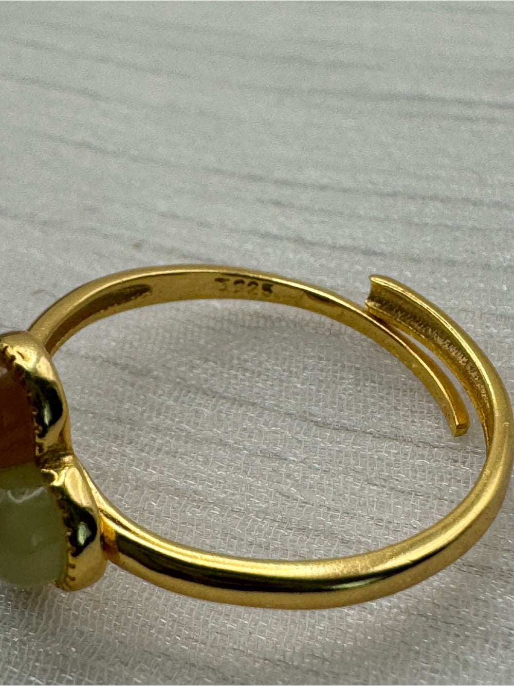 Multicolor Jade Clover Flower Ring (S925)
