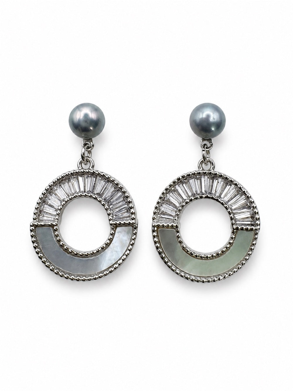 Silver Eclipse Pearl Drops