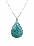 Amazonite Teardrop S925 Pendant