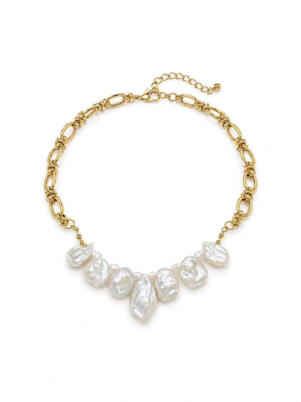 Gold Tide Pool Treasure Necklace