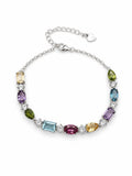 #B4 Mixed Gemstone Bracelet (S925)