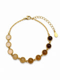 #B15 Honey Jade Bracelet (S925)