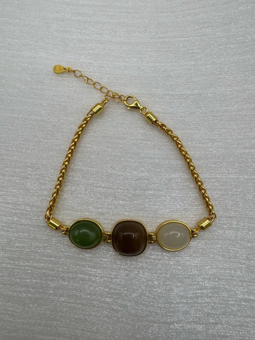 #B17 Verona Jade Bracelet (S925)