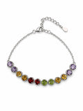 #B27 Wildflower Mosaic Bracelet (S925)